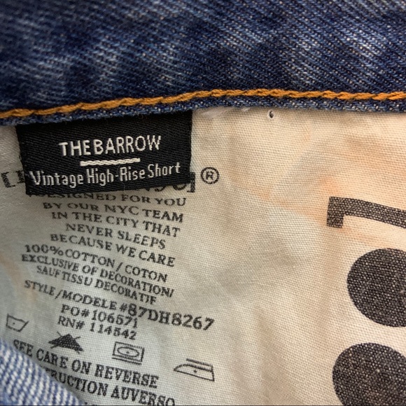 NWT Blank Nyc Boho High Rise Jean Shorts Size 25 - Picture 11 of 11